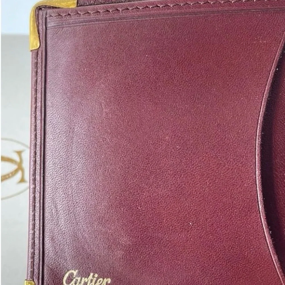 Cartier Wallet with original box & dustcloth